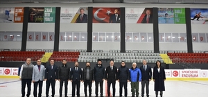 Erzurum GSİM buz  salonlarının çehresini değiştiriyor