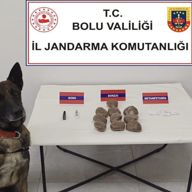 Bolu'da otomobilde zulalanmış uyuşturucuya 2 gözaltı