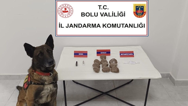 Bolu'da otomobilde zulalanmış uyuşturucuya 2 gözaltı
