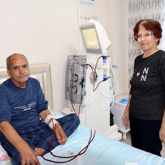 Denizli'de 36 hastaya evde hemodiyaliz tedavi uygulanıyor