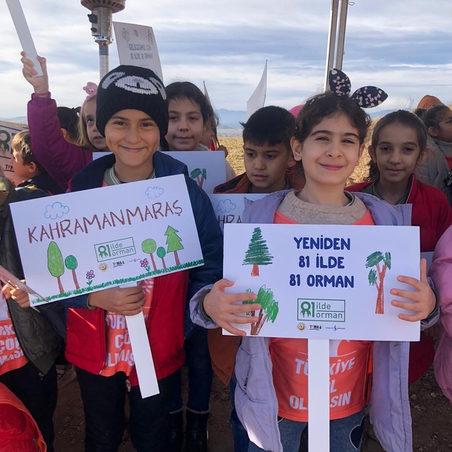 '81 İlde 81 Orman' projesi Kahramanmaraş ile devam ediyor