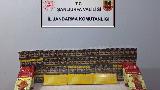 Şanlıurfa'da 5 bin paket kaçak sigara ele geçirildi