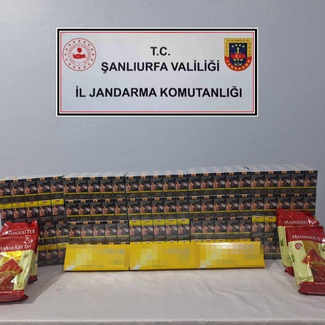Şanlıurfa'da 5 bin paket kaçak sigara ele geçirildi