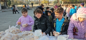 Sındırgı'da "Yerli Malı Haftası" tarhana ve keşkekle şenlendi