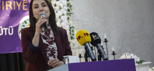 DEM Parti Eş Genel Başkanı Tülay Hatimoğulları, Mersin'de konuştu: