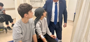 Doğum günü nedeniyle dağıtılan çikolataları yiyen 10 öğrenci hastaneye kaldırıldı