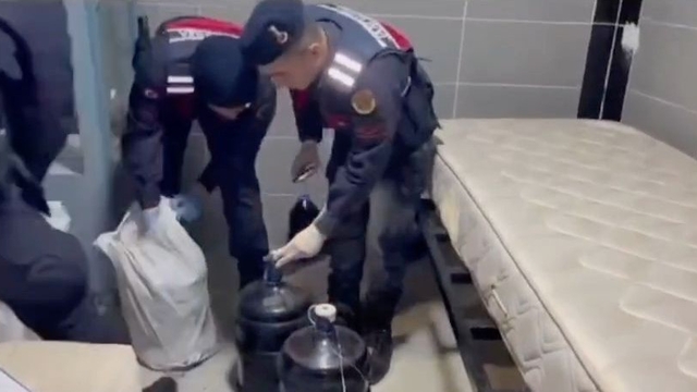 Aydın 6 ton sahte şarap yakalandı