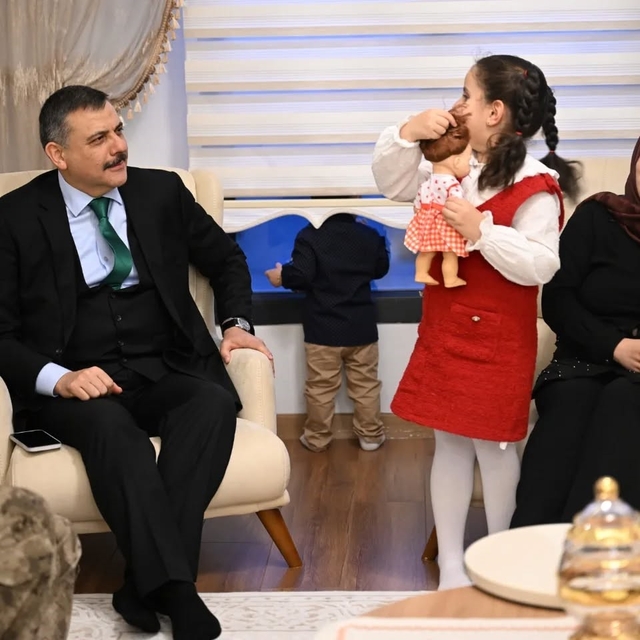 Şehidin ailesine vefa ziyareti