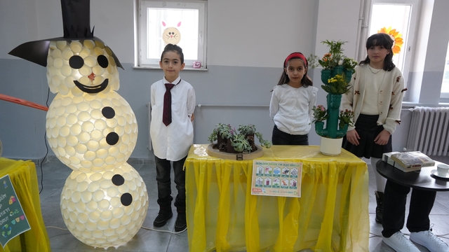 Geri dönüşümle farkındalık oluşturdular