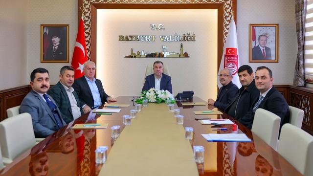 Bayburt'ta ekonomik yatırımlar değerlendirildi