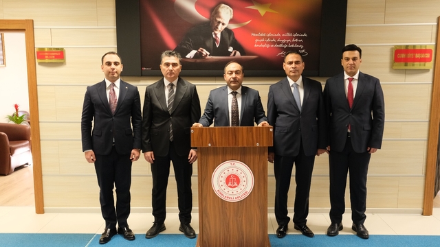 HSK üyesi Serdar Ateş, Kırklareli Adliyesini ziyaret etti