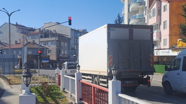 Şuhut'ta dron destekli trafik denetimi yapıldı