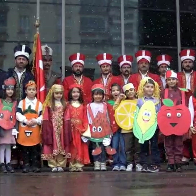 Minik öğrencilerin 'Yerli Malı Haftası' sevinci