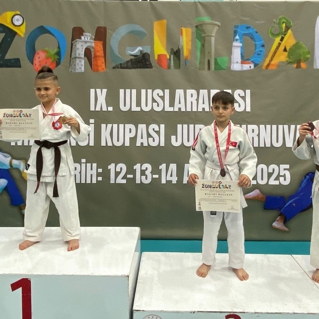 Kütahya Belediyespor'un minik judocusundan başarı