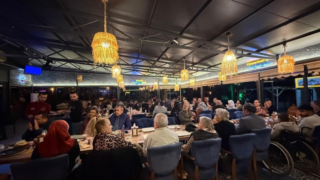 Diyaliz hastalarına moral ve dayanışma yemeği