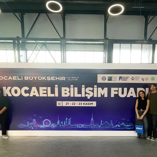 KBÜ öğrencileri yapay zekâ ve siber güvenlik sektörünü yakından tanıdı