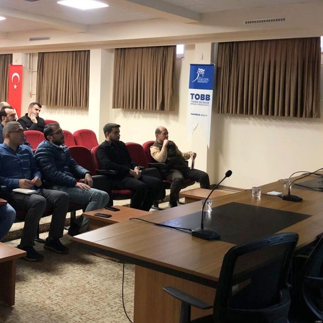 TOBB MYO'da Erasmus proje eğitimi gerçekleştirildi