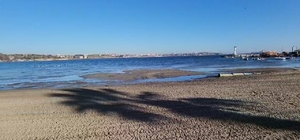 Tekirdağ'da deniz 20 metre çekildi