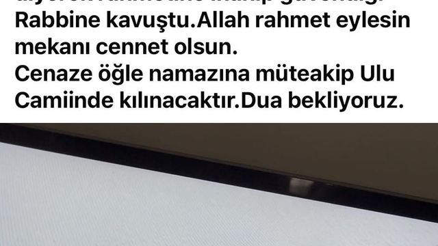 Başkan Öztürk'ün acı günü