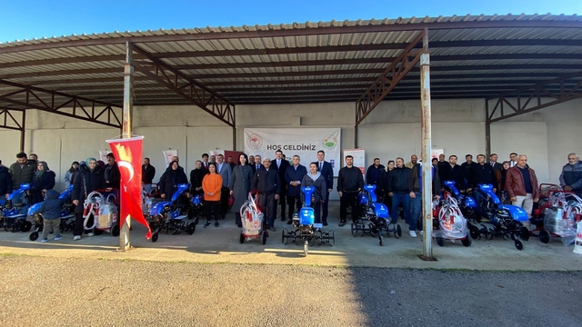 Sinop'ta üreticiye yüzde 100 hibeli makine desteği