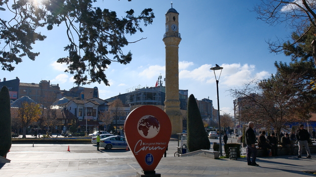 Çorum'da soğuk hava etkili oluyor