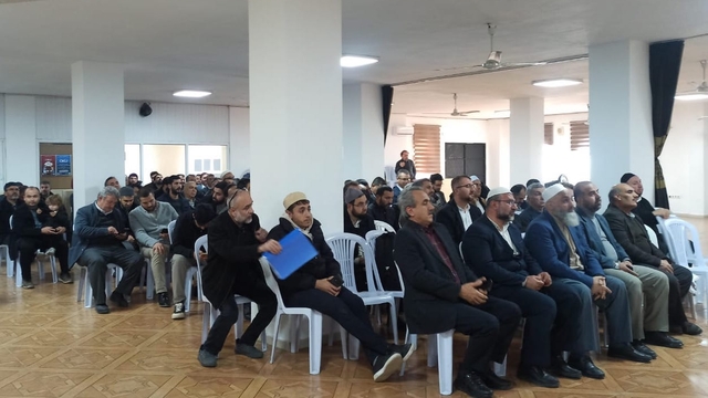 Mersin'de din görevlilerine bağımlılıkla mücadele eğitimi verildi