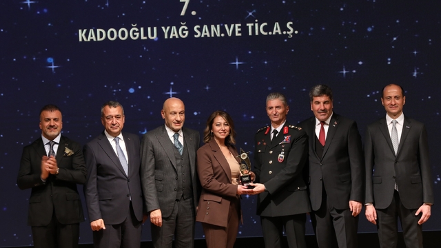 Kadooğlu Yağ, "İhracatın Yıldızları 2025"te 7. sırada