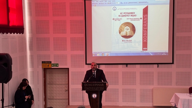 Emet MYO'da "Hz. Peygamber ve Şahsiyet İnşası" başlıklı konferans