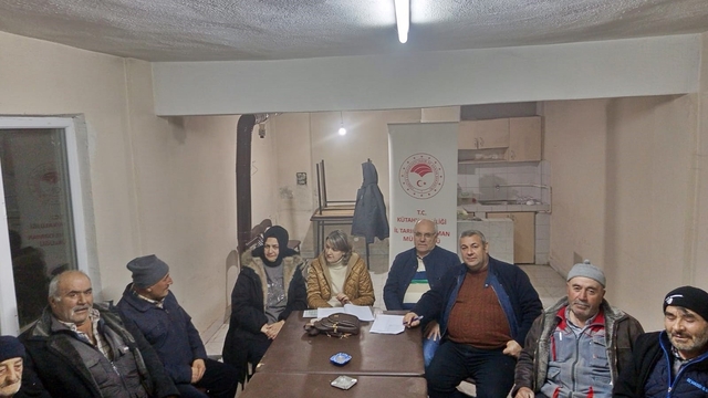 Kütahya'da çiftçi toplantıları düzenlendi