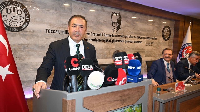 TOBB Başkanı Hisarcıklıoğlu'ndan DTO Başkanı Erdoğan'a övgü üstüne övgü