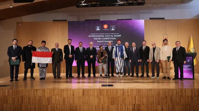Konya Büyükşehir'in desteklediği "Uluslararası Naat-ı Şerif Yarışması"nda ödüller sahiplerini buldu