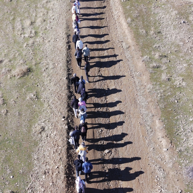 Muş'ta "Adımlarla Keşfet" projesi kapsamında doğa yürüyüşü
"Adımlarla Keşfe...