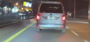 Gaziantep'te trafikte tehlike saçan ve kaza yapmaktan kıl payı kurtulan sürücüye ceza
