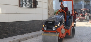 Nazilli Belediyesi Yeni Mahalle'deki taş döşeme çalışmasını tamamladı
