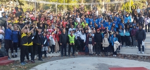 Aydın'da okul sporları oryantiring il birinciliği yarışmaları tamamlandı