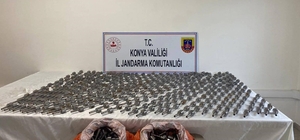 Jandarma ekipleri 586 adet tabanca namlusu ele geçirdi