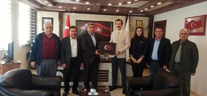 Bozyazı Kaymakamı Topsakaloğlu, MHP İlçe Başkanı Kara'yı kabul etti