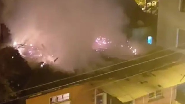 Samsun'da iki katlı evde yangın: 1 ölü