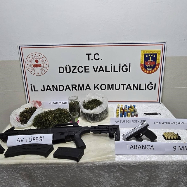 Gölyaka'da uyuşturucu operasyonu: 1 gözaltı