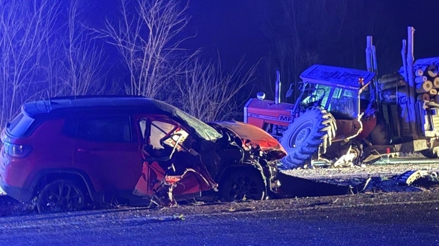 Kastamonu'da cip ile traktör çarpıştı: 3 yaralı