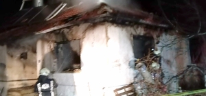 Konya’da yangın faciası: Oğlu öldü, anne yaralı