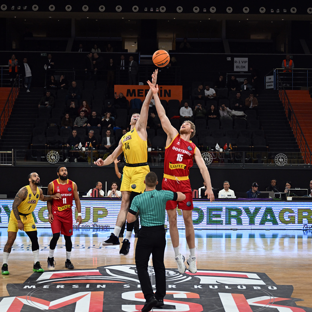 Mersin Spor - Filou Oostende: 84-76