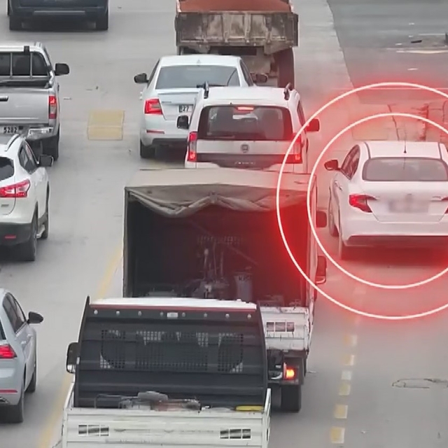 Gaziantep'te 'kaynak' yapan 810 sürücüye 802 bin TL ceza