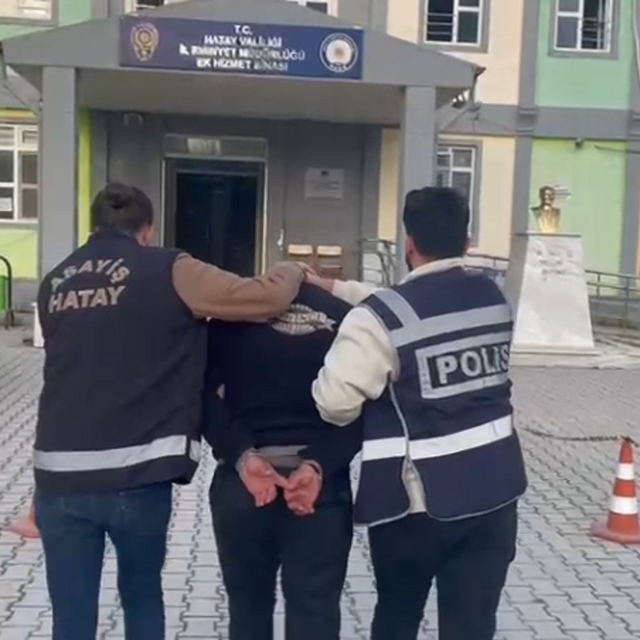 Antakya'da hapis cezası ile aranan 1 kişi tutuklandı
