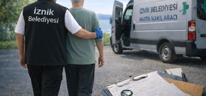 İznik Belediyesi 2025 yılında 5 bin hasta nakil hizmeti gerçekleştirdi
