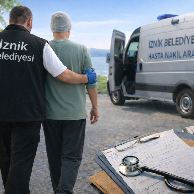 İznik Belediyesi 2025 yılında 5 bin hasta nakil hizmeti gerçekleştirdi