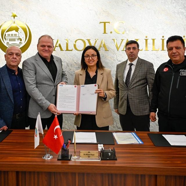 Afetlerde dron desteği Türkiye'de ilk kez Yalova'da resmileşti