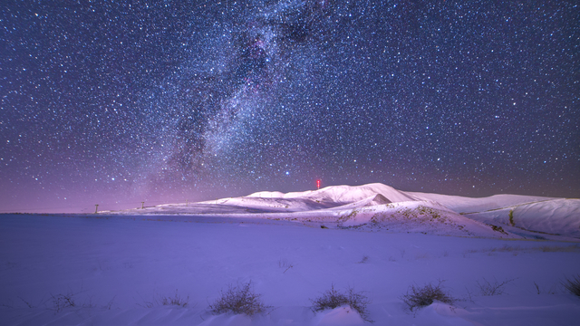 Bitlis'te, Perseid meteor yağmuru görüntülendi