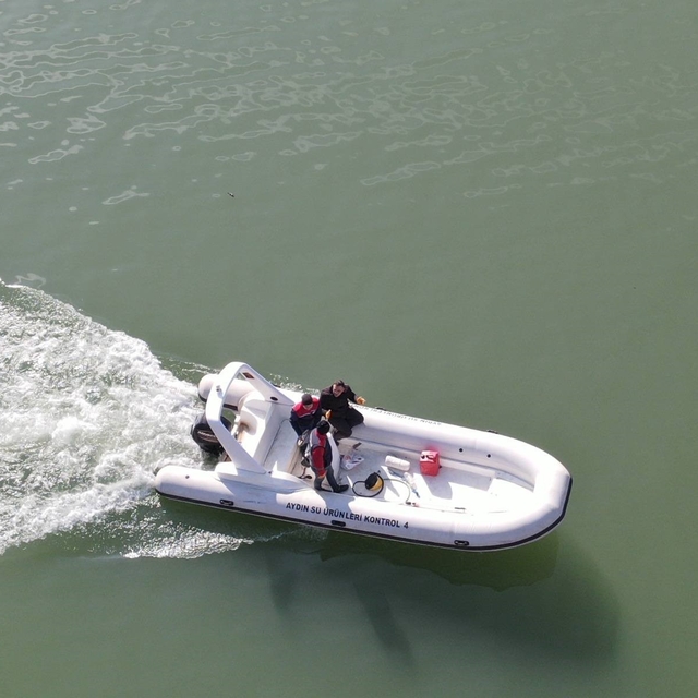 Kemer Baraj Gölü'nde su ürünleri avcılığına sıkı denetim