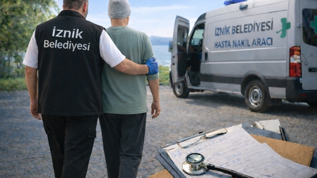 İznik Belediyesi 2025 yılında 5 bin hasta nakil hizmeti gerçekleştirdi